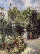 Camille Pissarro, Metaponto garden Schwarz